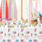 Surf's Up Party Decorations Tablecloth Girls - Disposable Pink Surf Birthday Party Supplies Table Cover